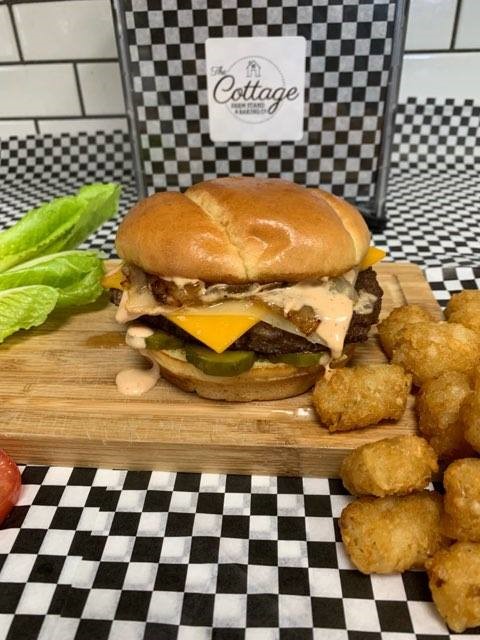 The Cottage Farm Stand and Baking Co. Burger